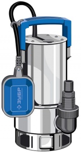 ЗУБР Профессионал НПГ-Т3-550-С, дренажный насос  для грязной воды, корпус - нерж. сталь, 550 Вт фото 2