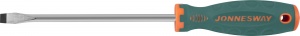Отвертка шлицевая ANTI-SLIP GRIP 9,5х175 мм. JONNESWAY код 49133