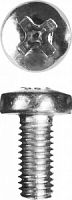 Винт DIN 7985, M5 x 10 мм, 5 кг, кл. пр. 4.8, оцинкованный, ЗУБР