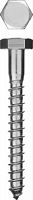 Шурупы ШДШ с шестигранной головкой (DIN 571), 50 х 8 мм, 70 шт, ЗУБР