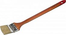 Кисть радиаторная угловая ЗУБР "УНИВЕРСАЛ-МАСТЕР", светлая натуральная щетина, деревянная ручка, 63м