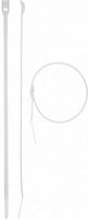 Кабельные стяжки белые КОБРА, с плоским замком, 4.6 х 255 мм, 25 шт, нейлоновые, ЗУБР Профессионал