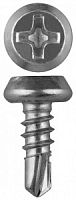 Саморезы КЛМ-СЦ со сверлом для листового металла, 11 х 3.8 мм, 75 шт, оцинкованные, ЗУБР