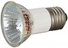 Лампа галогенная СВЕТОЗАР с защитным стеклом, цоколь E27, диаметр 51мм, 50Вт, 220В