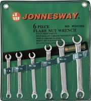 Набор ключей гаечных разрезных в сумке, 8-19 мм, 6 предметов JONNESWAY код 47328