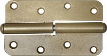 Петля накладная стальная "ПН-110", цвет бронзовый металлик, правая, 110мм
