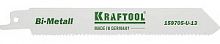 Полотно KRAFTOOL "INDUSTRIE QUALITAT", S922VF, для эл/ножовки, Bi-Metall, по металлу, дереву, шаг 1,