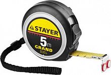 STAYER GRAND 5м / 19мм профессиональная рулетка с двухсторонней шкалой.