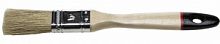Кисть плоская STAYER "UNIVERSAL-EURO", светлая натуральная щетина, деревянная ручка, 20мм