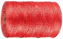Шпагат ЗУБР многоцелевой полипропиленовый, красный, d=1,8 мм, 60 м, 50 кгс, 1,2 ктекс