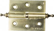 Петля дверная разъемная ЗУБР "ЭКСПЕРТ", 1 подшипник, цвет мат. латунь (SB), правая, с крепежом, 75х6