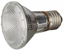 Лампа галогенная СВЕТОЗАР с защитным стеклом, цоколь E27, диаметр 65мм, 50Вт, 220В