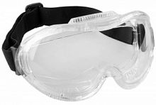 ЗУБР ПРОФИ 5 антизапотевающие очки защитные  с непрямой вентиляцией, закрытого типа.