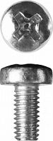 Винт DIN 7985, M3 x 8 мм, 5 кг, кл. пр. 4.8, оцинкованный, ЗУБР