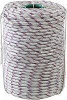 Фал плетёный полипропиленовый СИБИН 24-прядный с полипропиленовым сердечником, диаметр 10 мм, бухта 