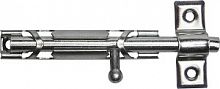 Шпингалет накладной "3Т-12" стальной, покрытие белый цинк, 80мм